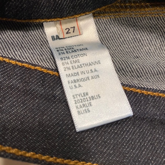 Baldwin Kansas City ‘KARLIE’ High Rise Crop Skinny - Picture 4 of 6